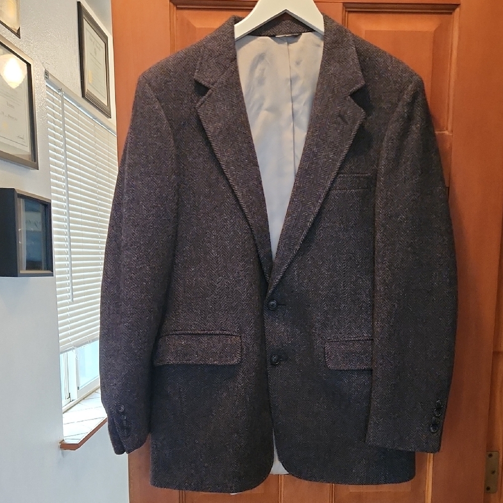 Vintage Men's Classic Gray Blazer